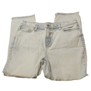 Vintage Lands End Stonewash High Rise Mom Jeans 16 Petite